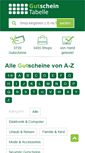 Mobile Screenshot of gutscheintabelle.de